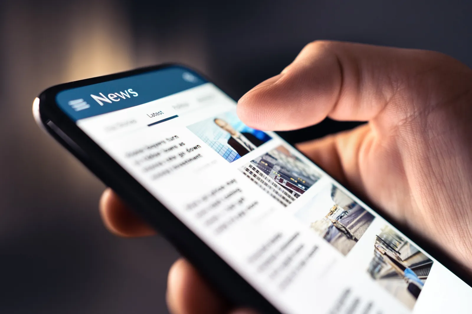 Reading latest industrial acoustic engineering insights and news on mobile device.